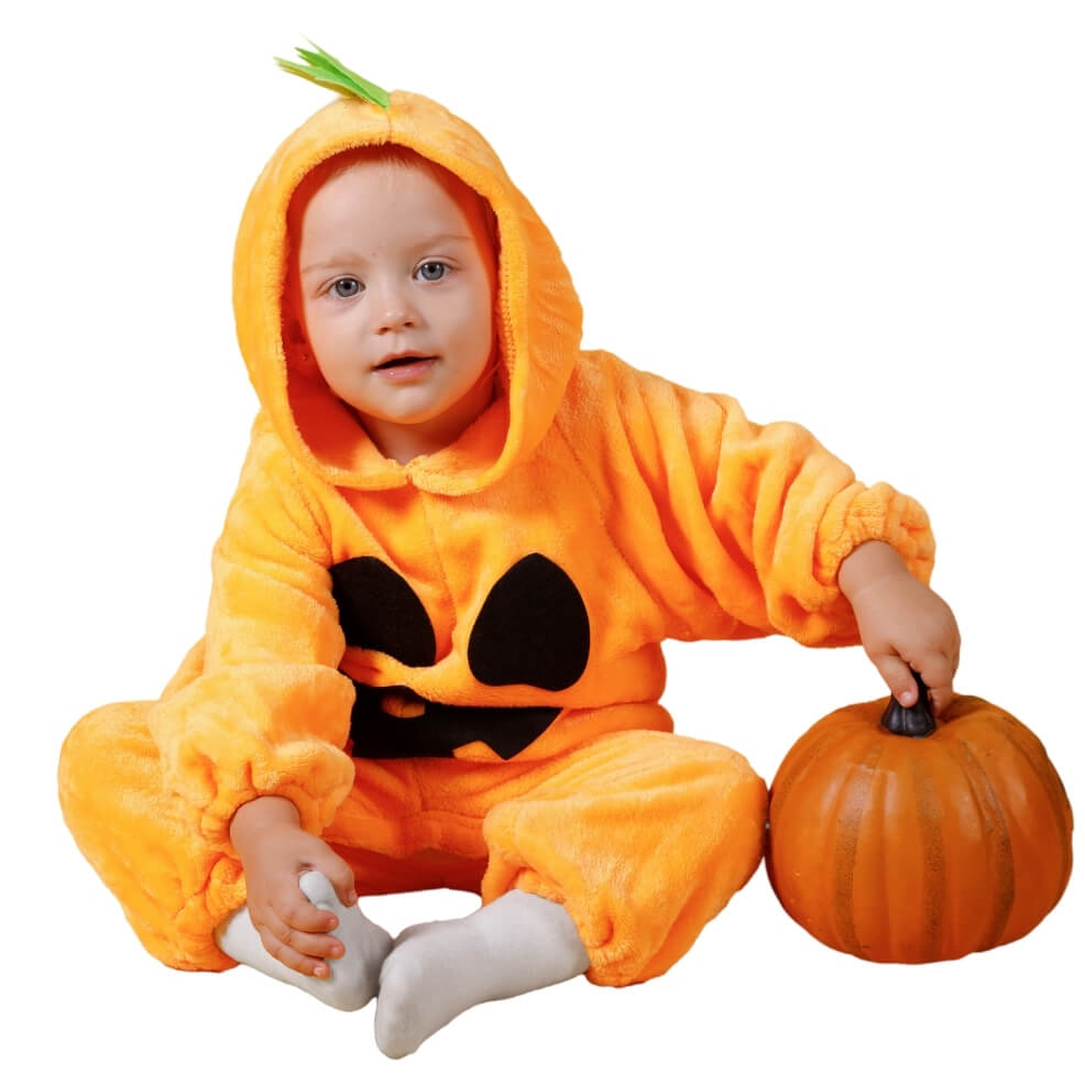 Costume da Zucca Arancione per neonato