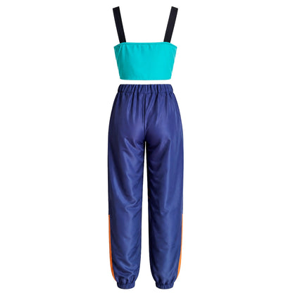 Costume da Cantante K-Pop Blu Eco per bambina