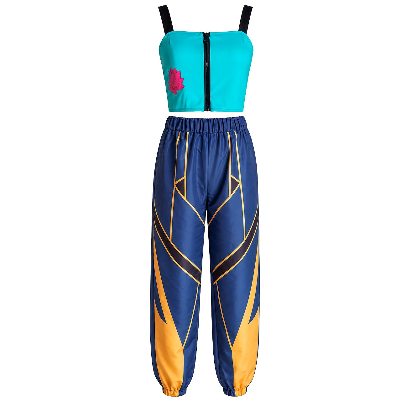 Costume da Cantante K-Pop Blu Eco per bambina