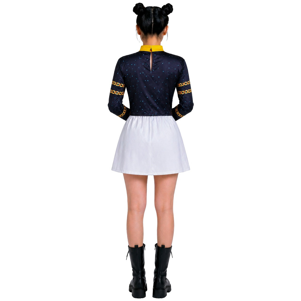 Costume da Cantante K-Pop bianco Eco per donna