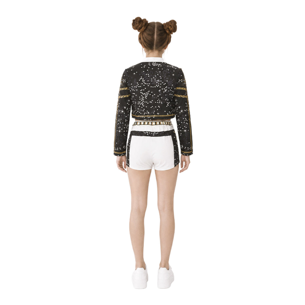 Costume da Cantante K-Pop Bianca Luxury per donna