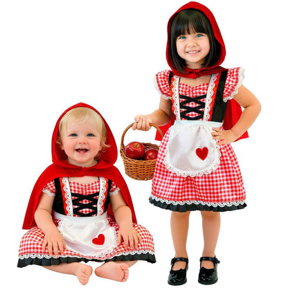 Costume da Cappuccetto Rosso Cuore per bebè
