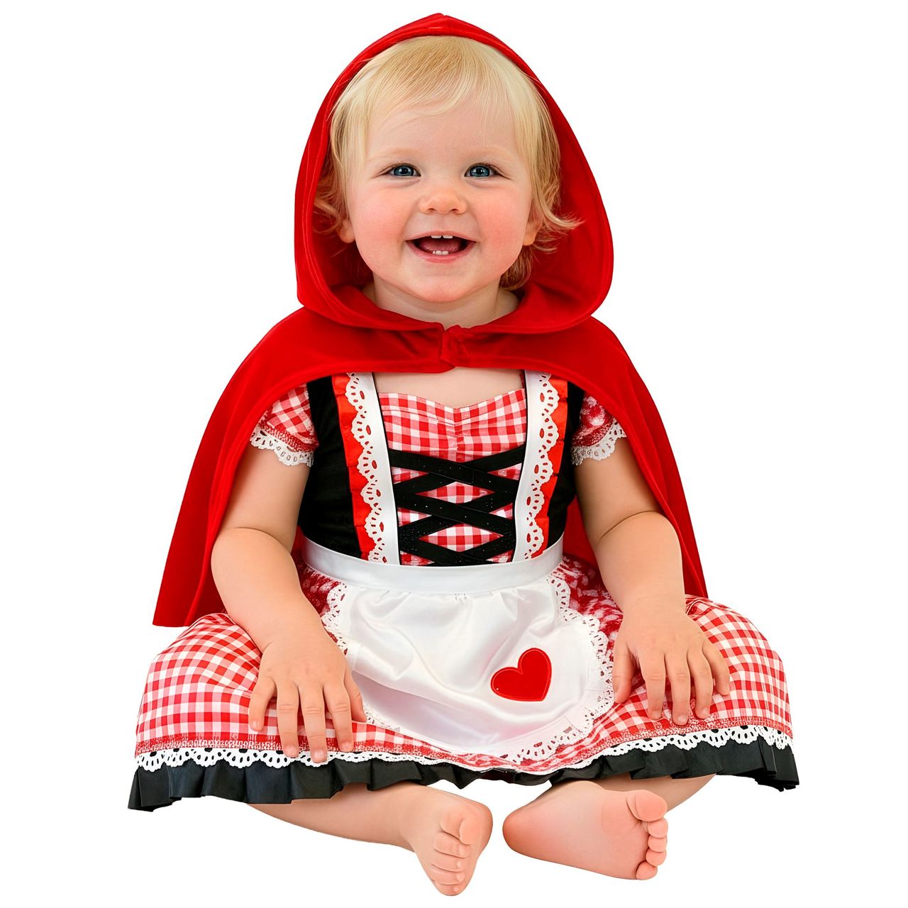 Cappuccetto Rosso Vestiti Di Carnevale Da Bimba Rosso Bambina
