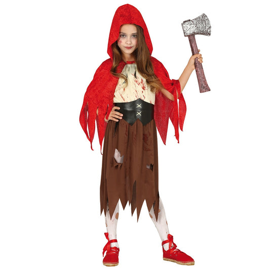 Costume da Cappuccetto Inquietante per bambina