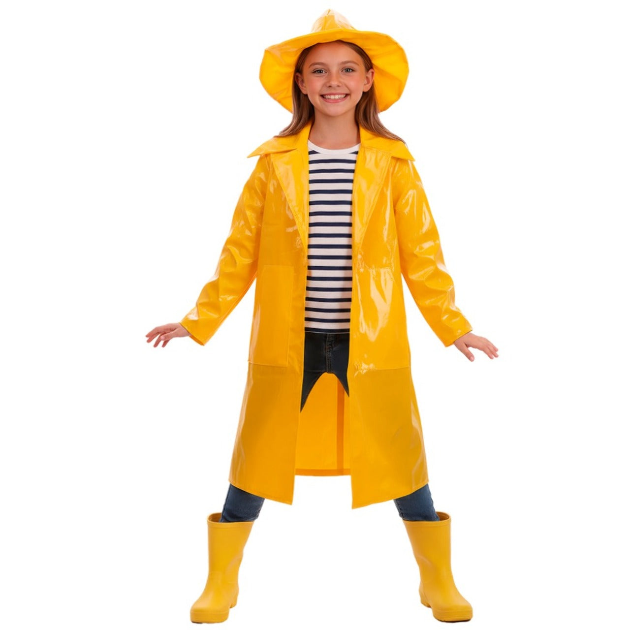 Costume da Capitano Pescatore Giallo per bambini