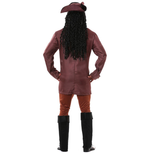 Costume da Capitano Pirata dei Caraibi per uomo