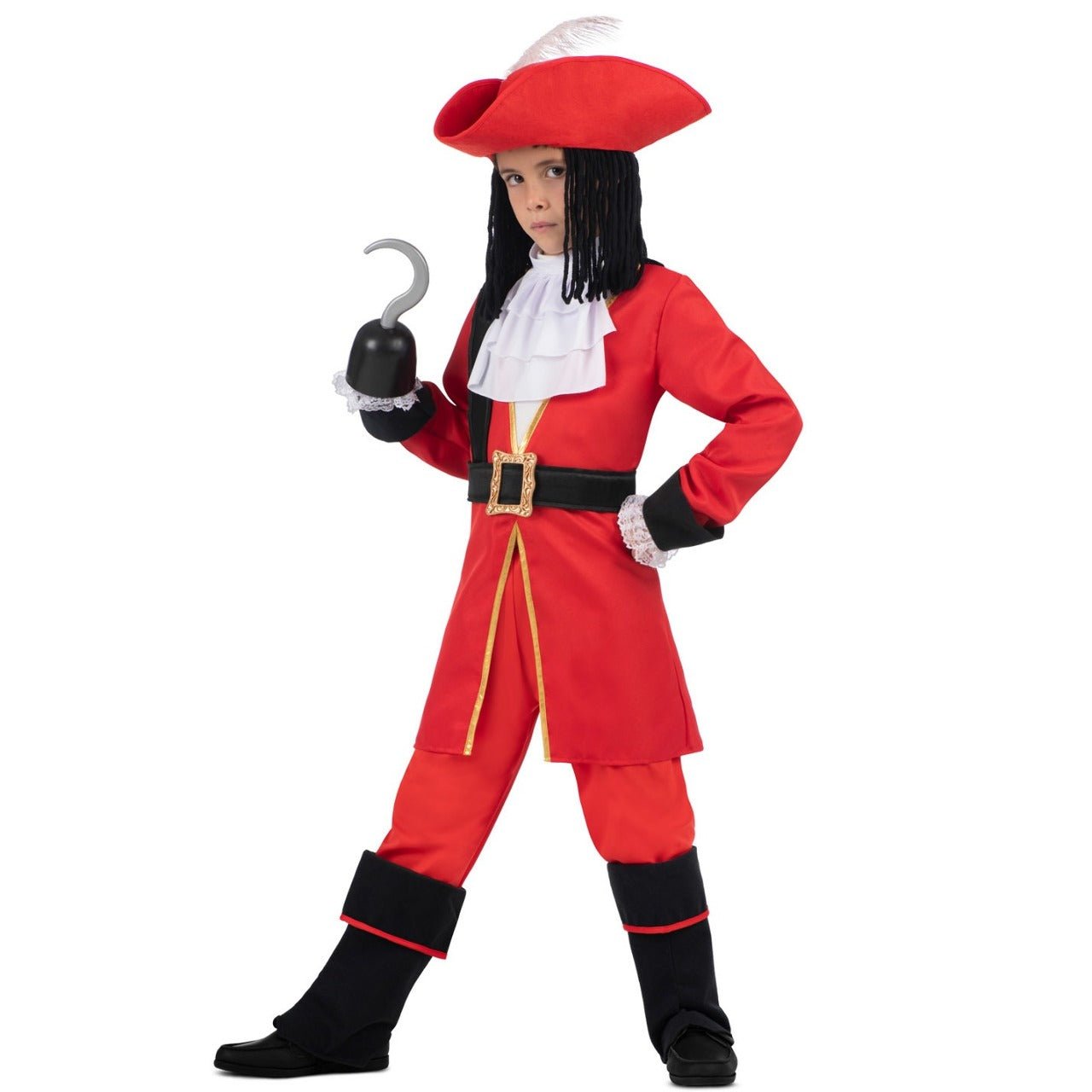 Costume da pirata Capitan Uncino per bambini