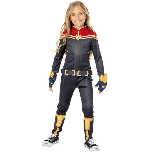 Costume da Capitan Marvel™ deluxe per bambina