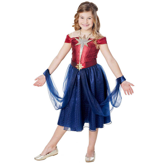 Costume da Captain Marvel™ vestito per bambina