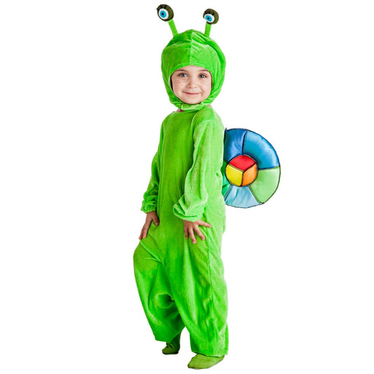 Costume da lumaca verde per bambini