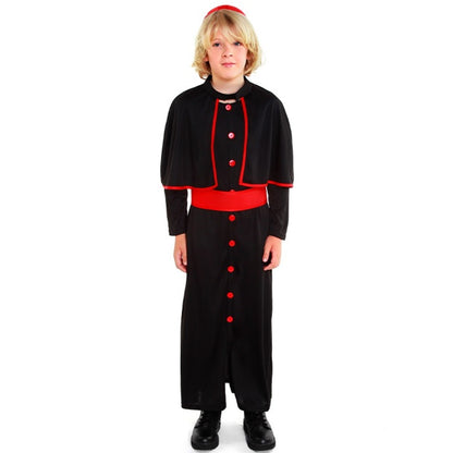 Costume da cardinale tonaca per bambino