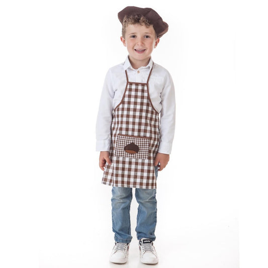 Costume da Caldarrostaio a Quadri per bambino