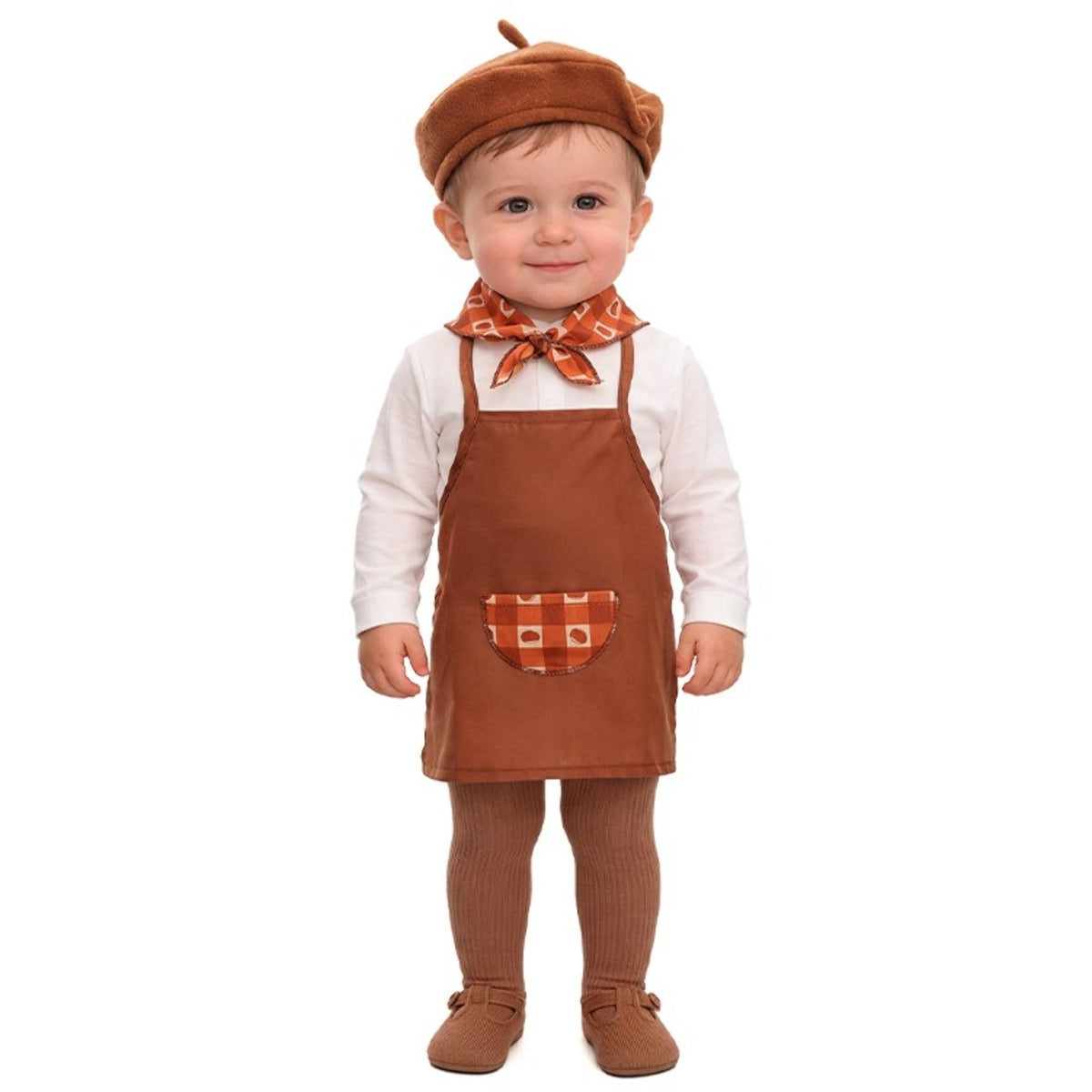 Costume da Caldarrostaio Marrone per neonato