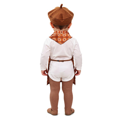 Costume da Caldarrostaio Marrone per neonato