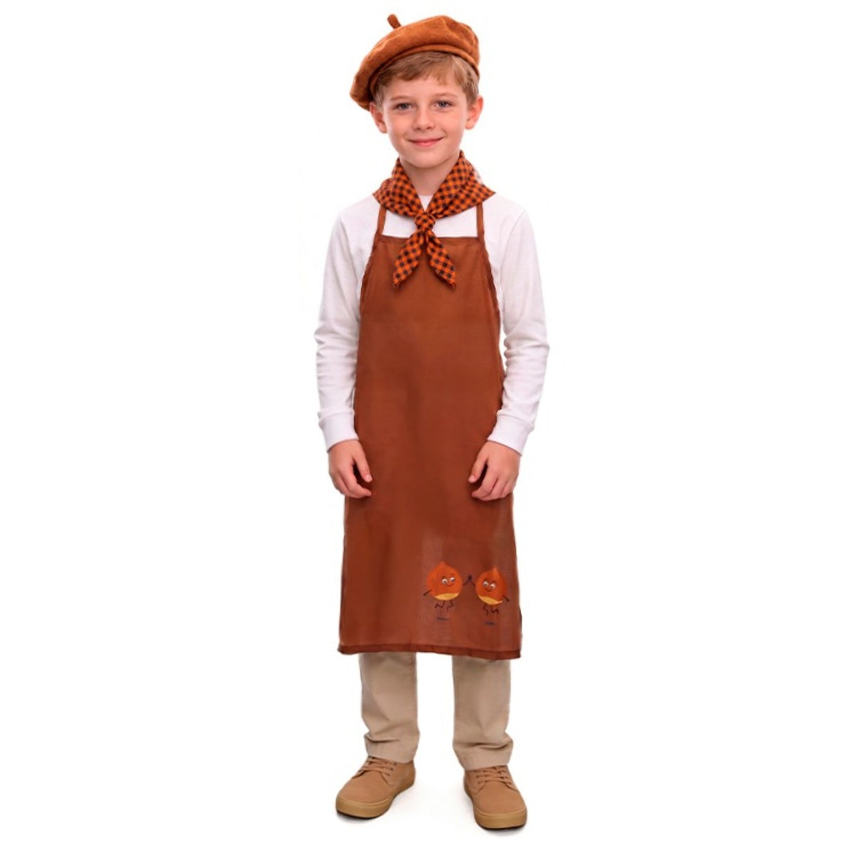 Costume da Caldarrostaio Marrone per bambino