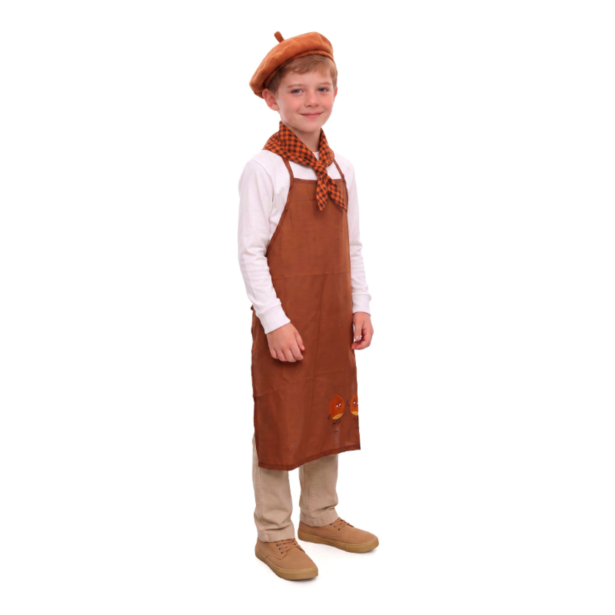 Costume da Caldarrostaio Marrone per bambino