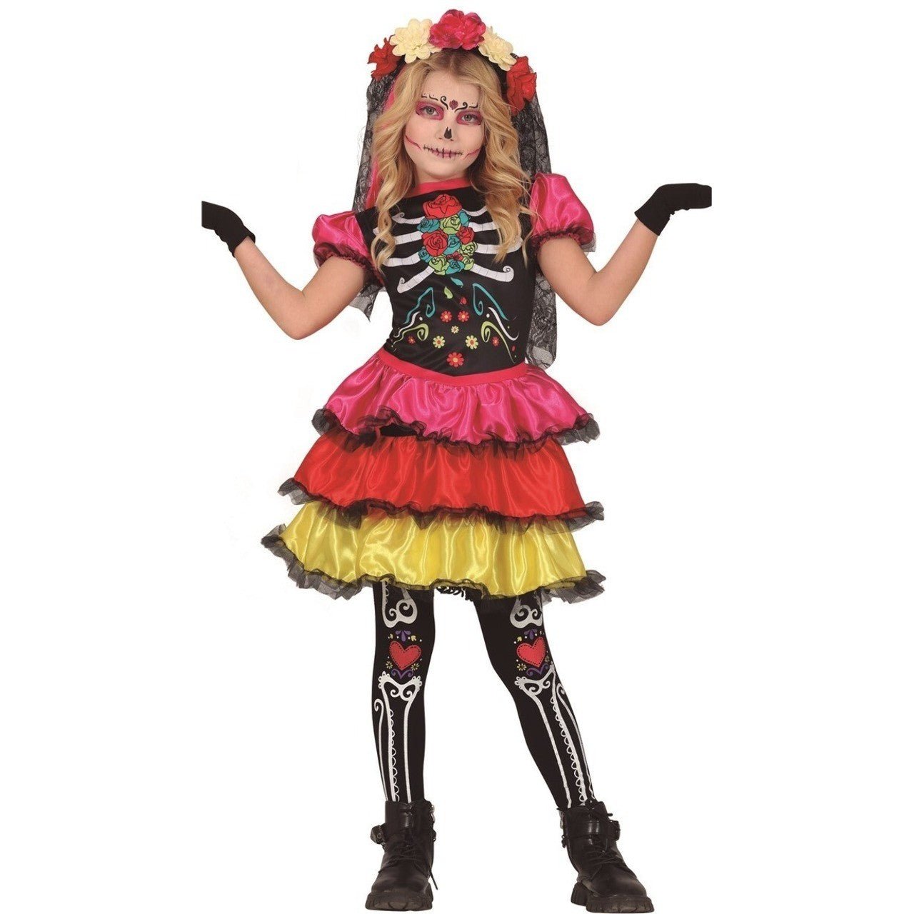 Costume da Catrina Allegra per bambina