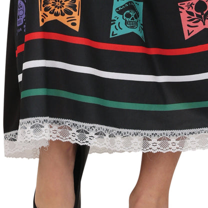 Costume da Catrina Colorata per bambina