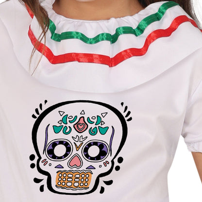 Costume da Catrina Colorata per bambina