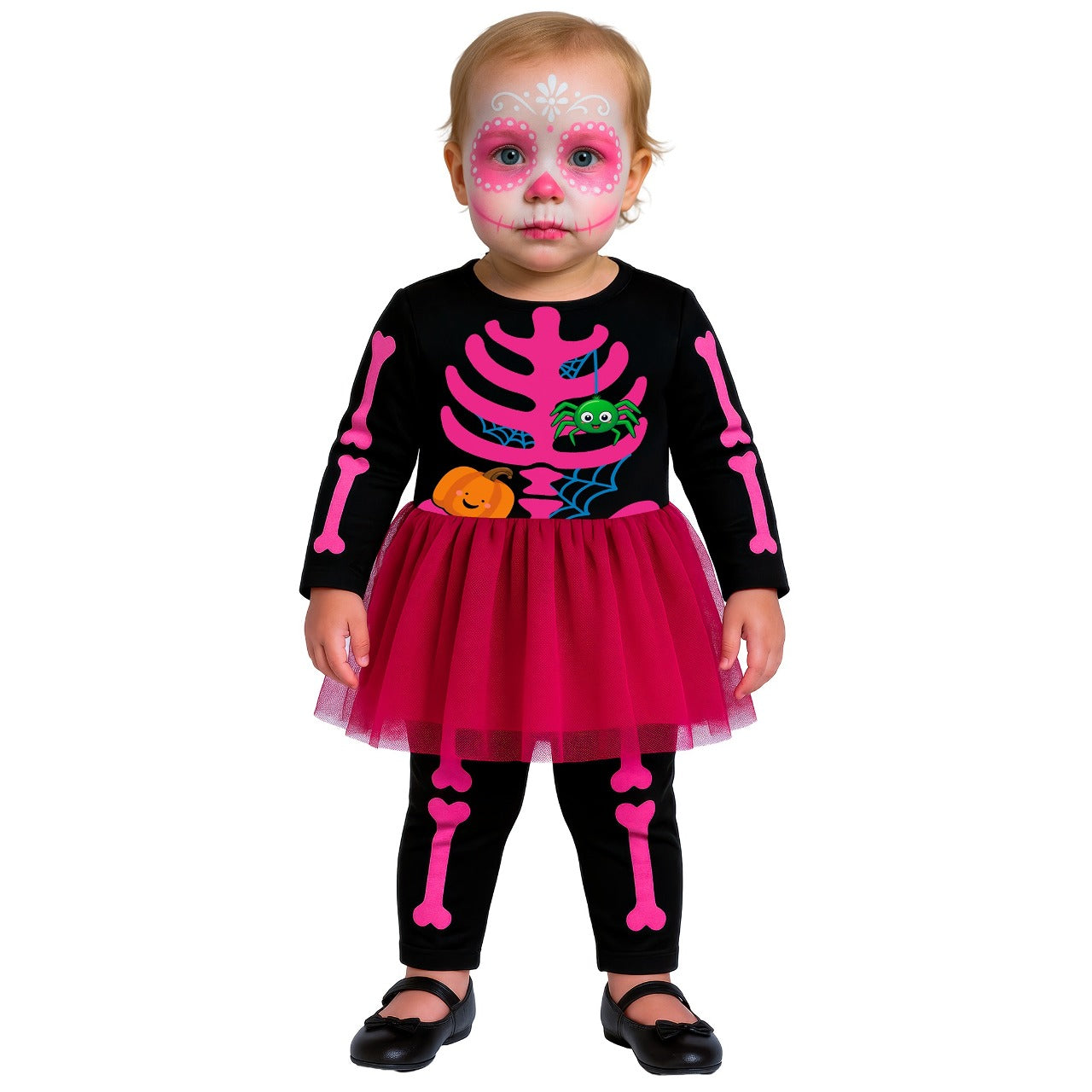Costume da Catrina Scheletro per neonata