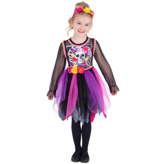 Costume da Catrina Radiosa per bambina