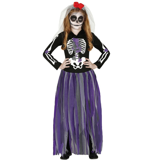 Costume da Catrina Inquietante per bambina