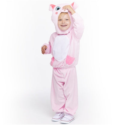 Costume da maialino rosa per bambino