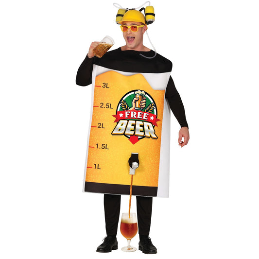 Costume da Distributore di Birra per adulti