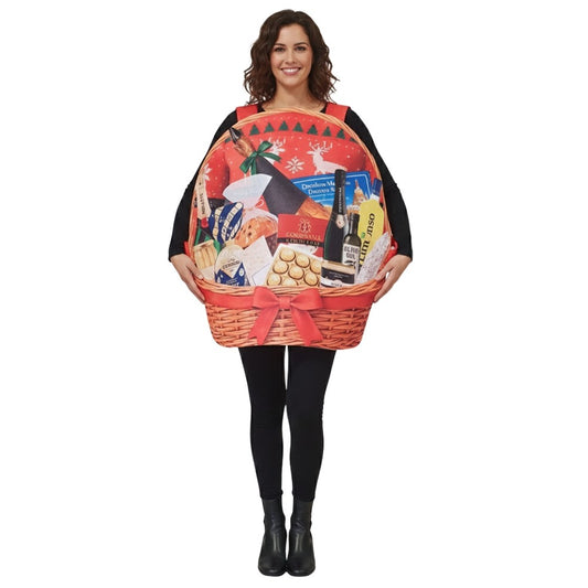 Costume da Cesto di Natale per adulti