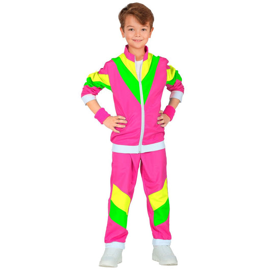 Costume Tuta Anni 80 Neon per bambino