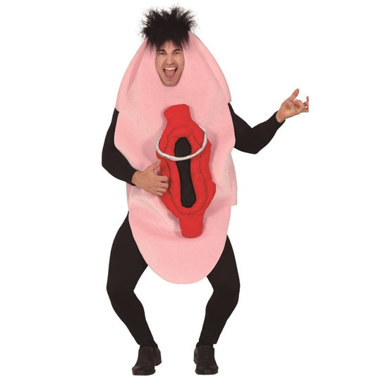 Costume da Patatina con Piercing per adulto