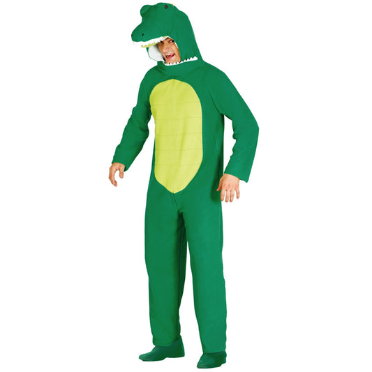 Costume da Coccodrillo Verde per adulto