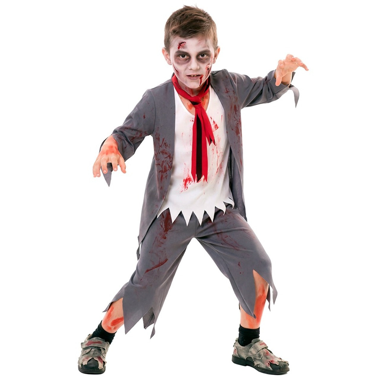 Costume da Collegiale Zombie per bambino