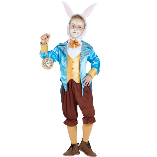 Costume da Alice Rabbit blu per bambino