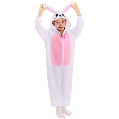 Costume da coniglio bianco per bambino