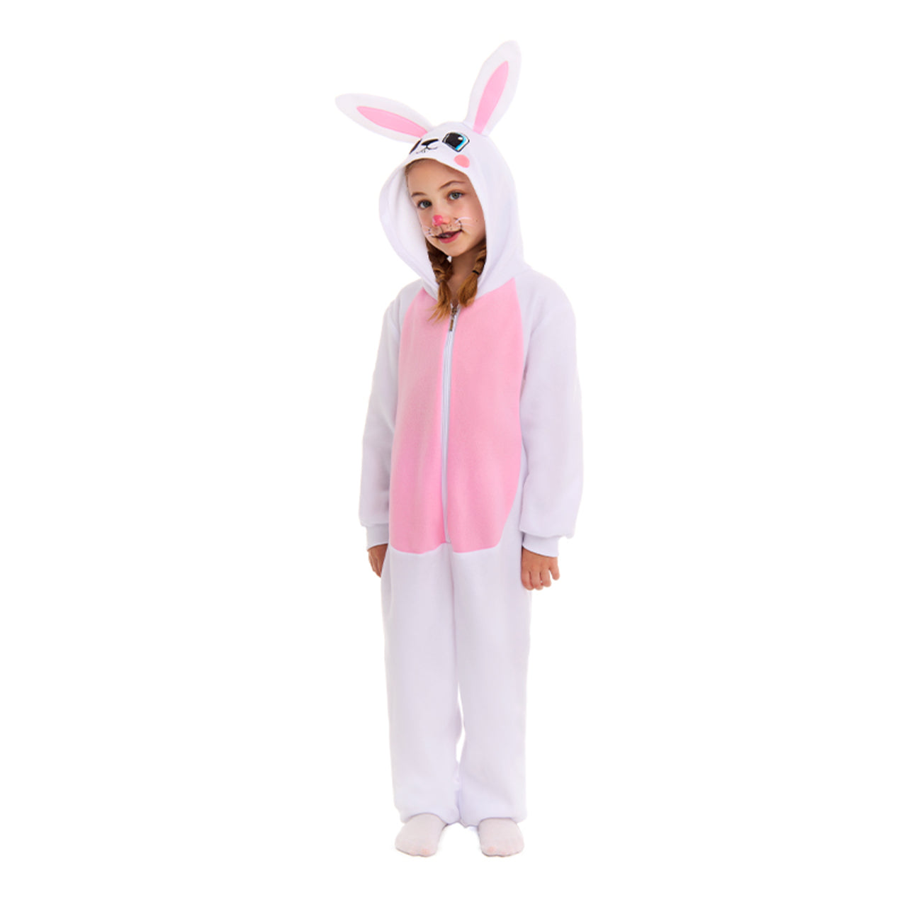 Costume da coniglio bianco per bambino