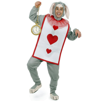 Costume da Coniglio Cuori Alice per adulto