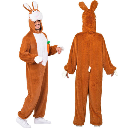 Costume da Coniglio Peluche per adulto