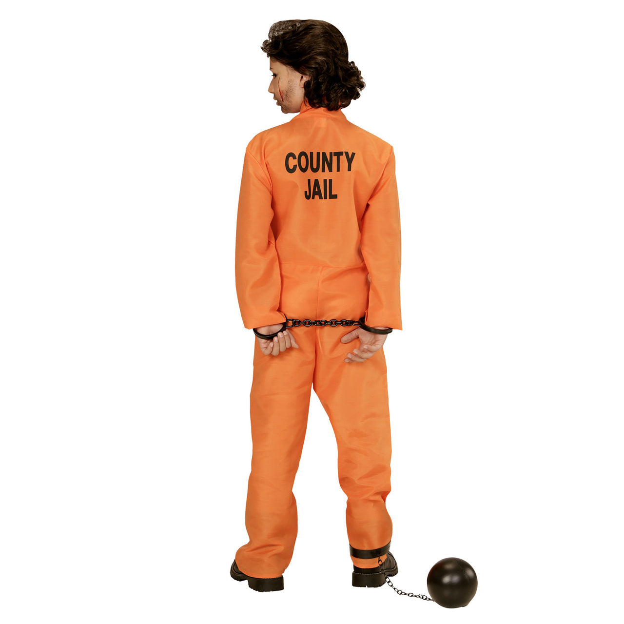 Costume da Carcerato Arancione per bambini