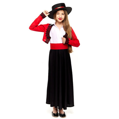 Costume da cordovese Carmen per bambina
