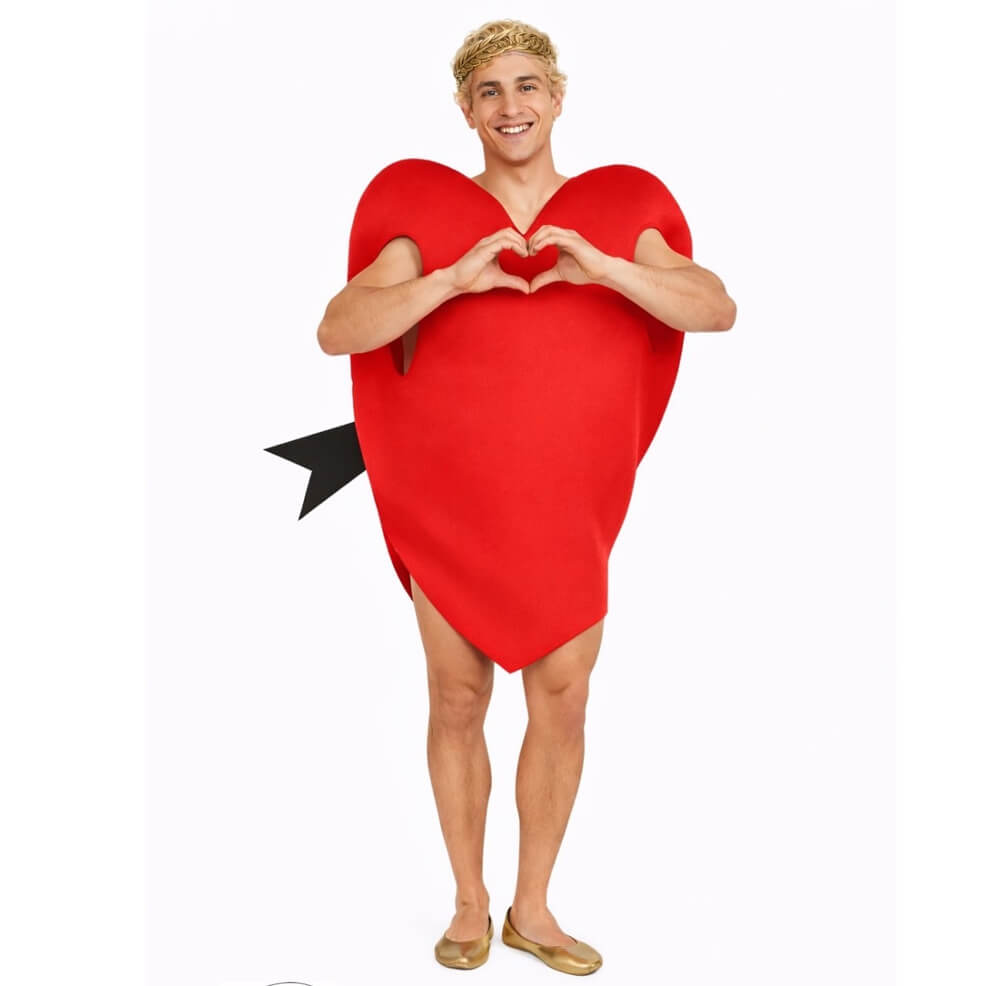 Costume da Cupido Rosso per uomo