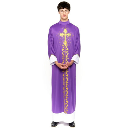 Costume da prete cappellano per adulto