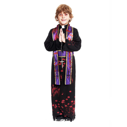 Costume da Prete Sanguinario per bambino