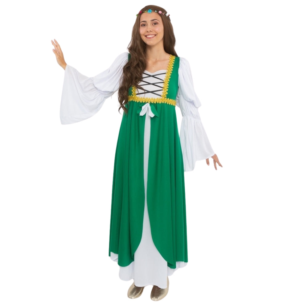 Costume medievale da dama Clarissa per donna
