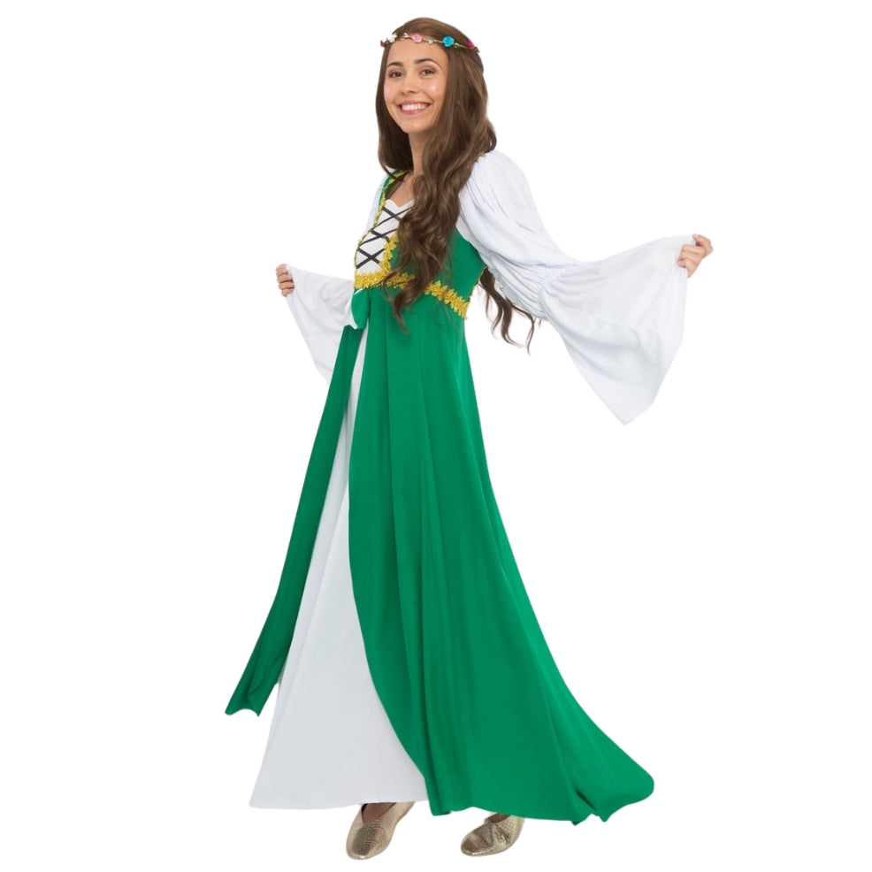 Costume medievale da dama Clarissa per donna