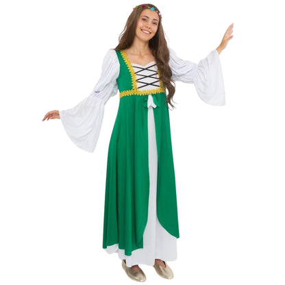 Costume medievale da dama Clarissa per donna
