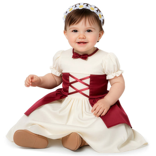 Costume da Dolce Dama Medievale per neonata