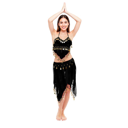 Costume da Danza del Ventre Gonna Nera per donna