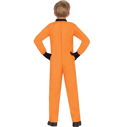 Costume da astronauta arancione per bambino