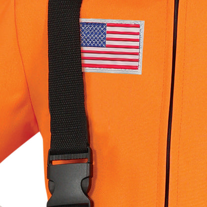 Costume da astronauta arancione per bambino